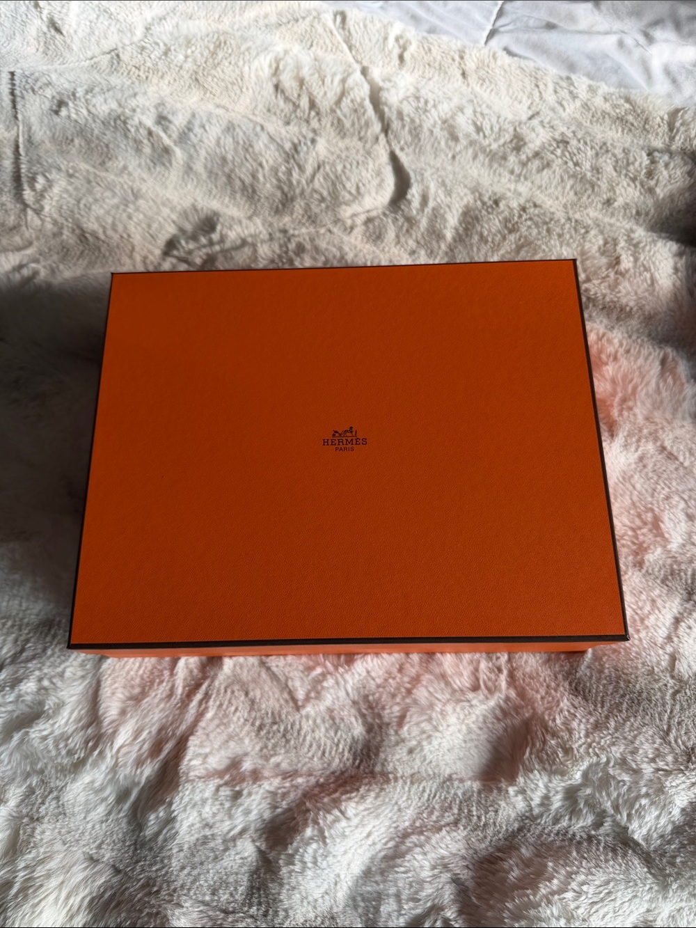 HERMES Gift Box - Iconic Orange- comes with all as shown BRAND NEW MINT